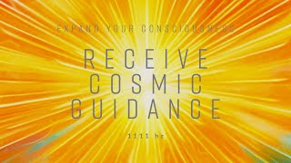 ✨1111 hz Receive Cosmic Guidance  Celestial Sounds Ambient Soundscape Kaleidoscope [upl. by Witherspoon]