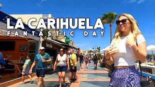 La Carihuela Torremolinos Spain Fantastic Day Update May 2023 Costa del Sol  Málaga 4K 60fps [upl. by Adelina]