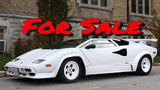 Lamborghini Countach replica For Sale [upl. by Sac286]