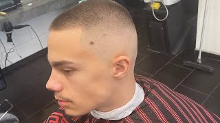 buzzcut high fade  Haarschnitt Tutorial [upl. by Yznyl]