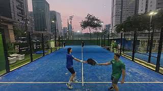 Padel Level 2540  HugoButchJerryNic  Manila Padel Club Philippines 20241003 [upl. by Lupiv]