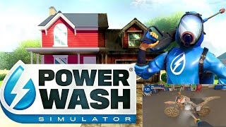 Super Satisfying  PowerWash Simulator [upl. by Nniroc948]