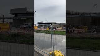 The Gull Wing Bridge Construction Lowestoft youtube shorts bridge construction uk [upl. by Paris]