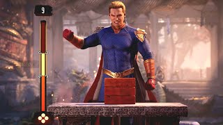 Mortal Kombat 1 Homelander Test Your Might Punch 4k [upl. by Yelkcub]