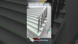 Aluminum alloy stairs anti slip strips floor steps edge wrapping anticollision corner protection [upl. by Rehpotsirc]