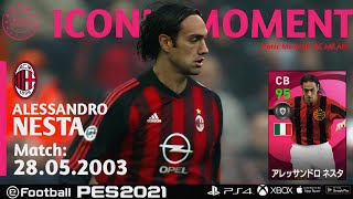 PES 2021  FREE DOWNLOAD NESTA FACE 4K [upl. by Nayek]