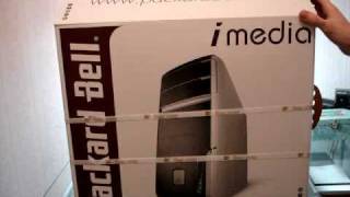 Packard Bell iMedia 8106  Déballage  Unboxing [upl. by Nesnaj]