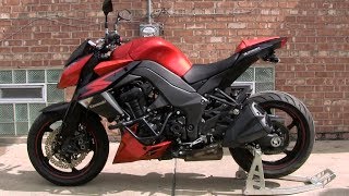 Kawasaki Z1000 Sound amp Walkaround  Z1000 Stock Exhaust Sound Test Full HD 1080p [upl. by Noam]