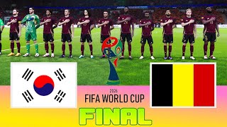 SOUTH KOREA vs BELGIUM  Final FIFA World Cup 2026  Full Match All Goals  Football Match [upl. by Releyks]