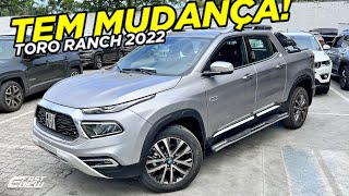 NOVA FIAT TORO RANCH 20 TURBO DIESEL 4X4 2022 ESTÁ MAIS ECONÔMICA MELHOR QUE FORD MAVERICK [upl. by Signe710]