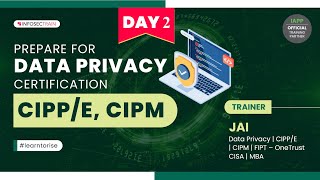 Day 2  Prepare for Data Privacy  Introduction of IAPP CIPPe and CIPM  European Privacy [upl. by Immij]