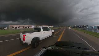 Close Encounter With The Harlan and Minden Iowa Wedge Tornado Full Chase Video [upl. by Renard]