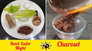 Charoset Recipe passover [upl. by Siraved]