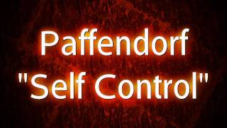 Paffendorf  Self control [upl. by Ellinad]