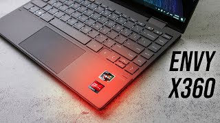 HP Envy x360 Review  6 Core Ryzen 13quot [upl. by Ardnuaet]