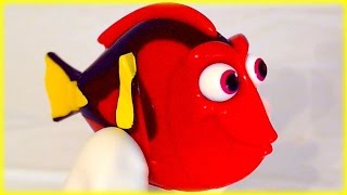 Learn Colors English Spanish Color Changing Dory Disney Finding Dory Toys Kids Children amp Toddlers [upl. by Michigan]