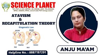 Biogenetic law or Recapitulation theory II Atavism ll science planet II By Anju mam [upl. by Haduj314]