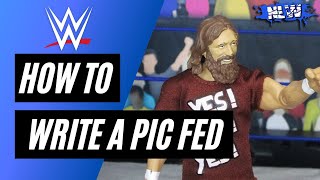 How to Write a WWE Pic FedStop Motion Show WWE Action Figures [upl. by Russon]