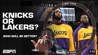 First take reaction lakers or Knicks [upl. by Winthorpe]