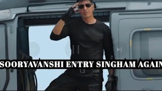 Sooryavanshi entry bgm Singham again singhamagainakshaykumar viralvideo millionviews [upl. by Arron]