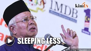 Najib not sleeping much as GE14 draws near [upl. by Alanah]