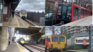 Trains around the Stratford Mainline West Ham Stratford Stratford International [upl. by Profant345]