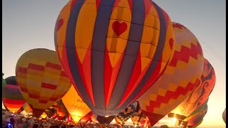 Balloon Fiesta 2023  Evening Glow [upl. by Carce]