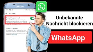 So blockieren Sie Nachrichten von unbekannten Nummern auf WhatsApp 2024 neues Update [upl. by Noevart211]