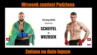 Arkadiusz Wrzosek vs Matheus Sheffel na KSW 100 [upl. by Alexei291]