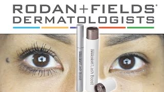 HOW TO GROW LASHES IN 30 DAYS Rodan  Fields Lash Boosts Serum [upl. by Willumsen]