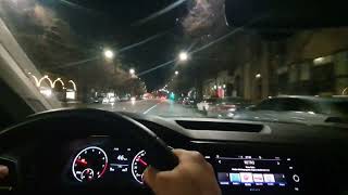 Driving Tour Debrecen Hungary 🇭🇺 City Night View  Volkswagen TCross Pov drive [upl. by Ogu]