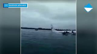 Plane crashes into ocean in Micronesia All passengers safe [upl. by Gareri521]