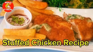 Stuffed Chicken Recipe Mouthwatering Stuffed Chicken [upl. by Yerd]