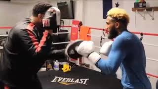 AWESOME JARRETT HURD PAD WORKOUT [upl. by Ailedroc450]