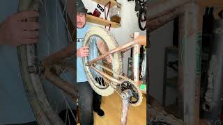 The Worlds Most INSANE Rusty BMX⁉️😱😳 Extreme BMX Bike repair bike asmr shorts [upl. by Carlynne]