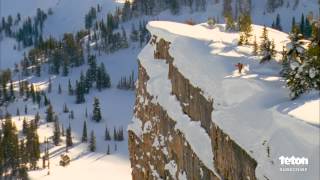 World Record Ski Jump  255 Foot Cliff [upl. by Fassold768]