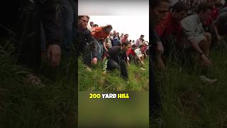 Insane Cheese Rolling Competition 🤯🧀 [upl. by Celestyn908]