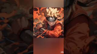 Naruto uzumaki nine tailed fox on fire [upl. by Eugen]