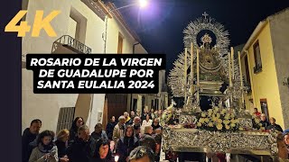 4K Rosario Vespertino de la Virgen de Guadalupe por Santolaya 2024 [upl. by Oiliduab701]