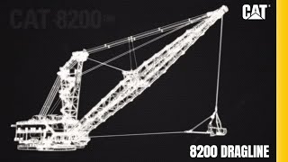 Cat® 8200 Dragline Virtual Product Tour [upl. by Gnanmas]