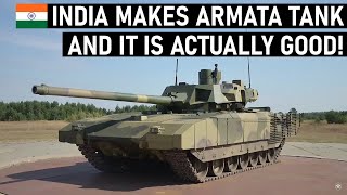 India is making Armata Tank And it is Actually Good [upl. by Dyane560]