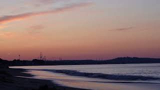 Beautiful Timelapse Sunrise L´Esquirols beach  Vilafortuny  Cambrils  TGN CAT SPAIN [upl. by Nalek]