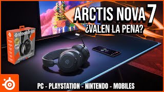 STEELSERIES ARCTIS NOVA 7  🔍REVIEW  📦UNBOXING  ESPAÑOL [upl. by Ellevehs]