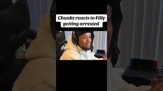 Chunkz reacts to fillys arrestbetasquad jail fyp foryoupage [upl. by Blakelee]