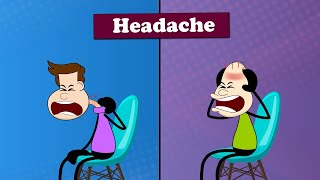 What are Headaches  more videos  aumsum kids cartoon science [upl. by Nylzaj]