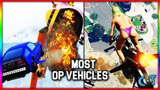 Top 10 OP Vehicles That Broke GTA 5 Online [upl. by Critchfield68]