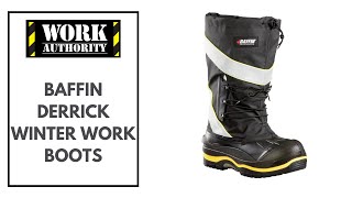 Baffin Derrick Mens Composite Toe Winter Work Boots POLAMP02 [upl. by Robinson]