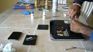 Sony Vaio VGN SR SR190 dissassembly [upl. by Sturges550]