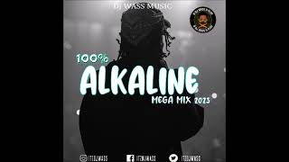 100 Alkaline Mega Mixtape 2023  DjWass [upl. by Ijan]