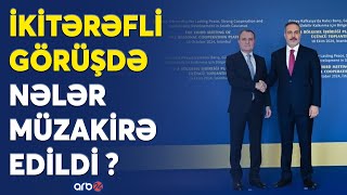 SON DƏQİQƏ İstanbuldakı görüşdən kritik DETALLAR Azərbaycan və Türkiyə XİN başçıları görüşdü CANLI [upl. by Prady875]